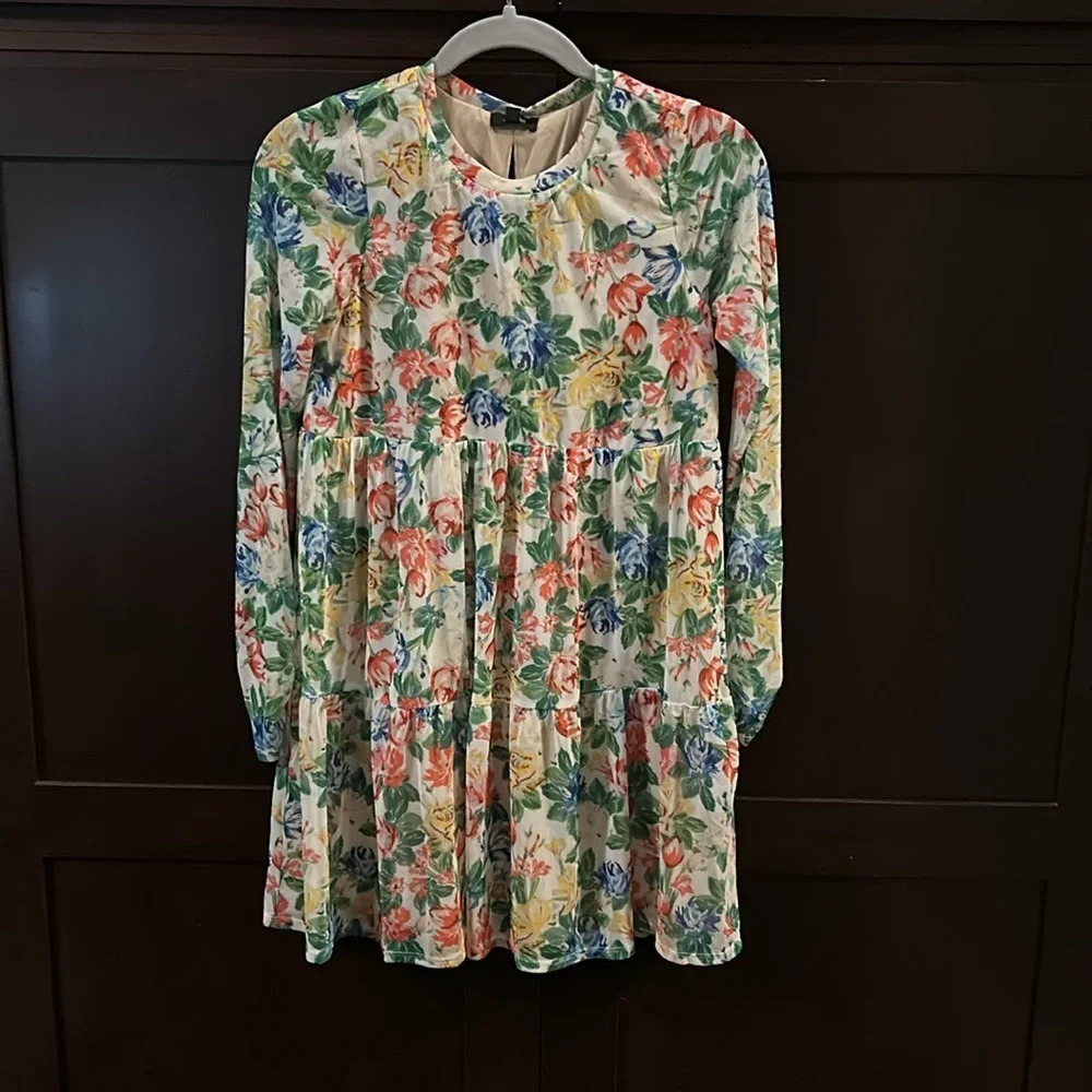 Revolve AFRM Spring Jardin Floral Dress NWT XS - Picture 3 of 4